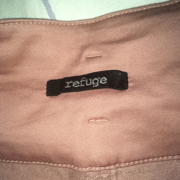 Pink/Nude High Waisted Shorts - Picture 2 of 2